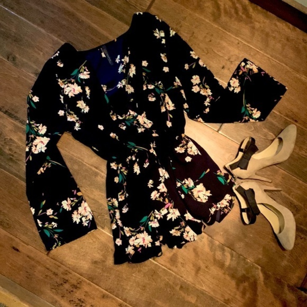 Sexy Floral romper Yetts Los Angeles